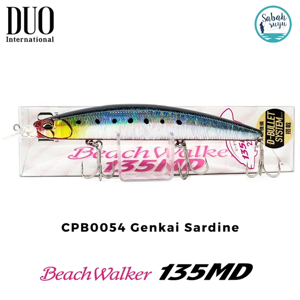 Duo Beach Walker 135MD CPB0054 Genkai Sardine Maket Balık ürün görseli 1