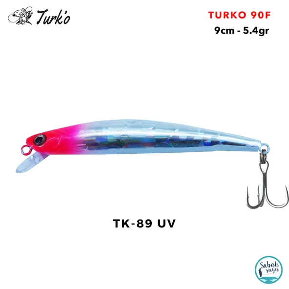Turko 90mm 5.4gr Maket Balık TK-89 UV ürün görseli 1