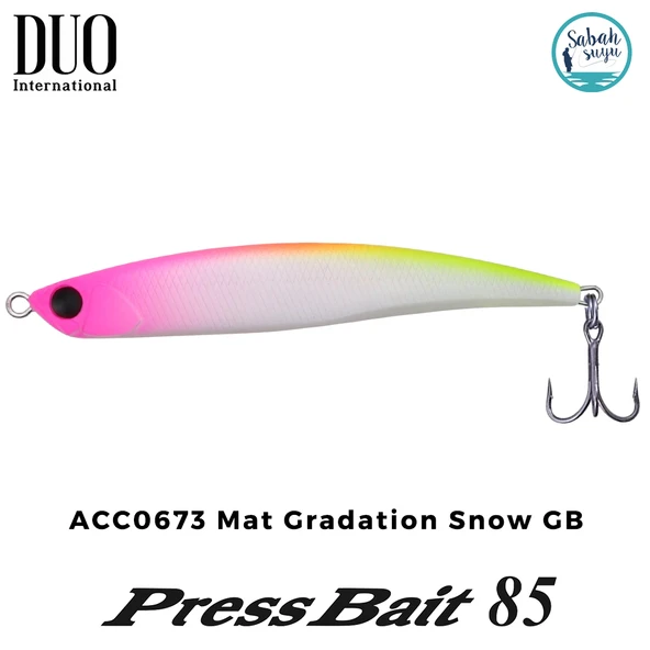 Duo Press Bait 85 ACC0673 Mat Gradation Snow GB ürün görseli 1