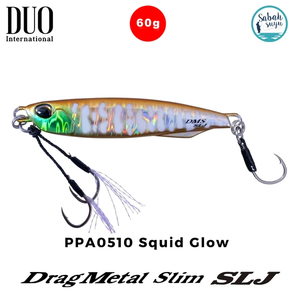 Duo Drag Metal Slim SLJ Jig 60gr 84mm PPA0510 Squid Glow ürün görseli 1