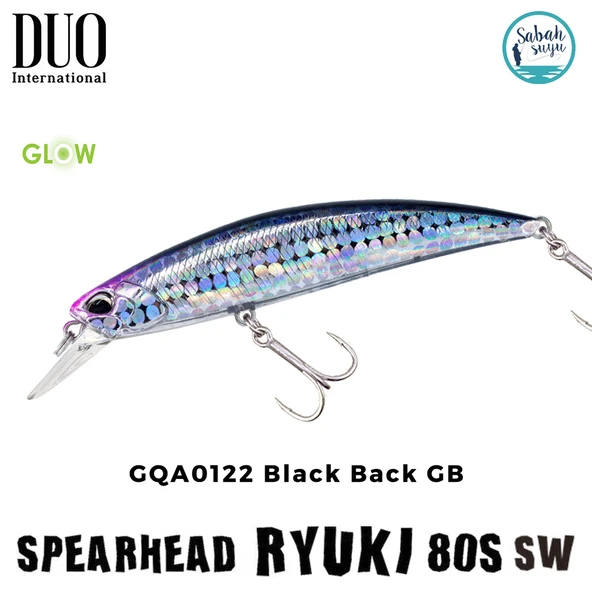 Duo Spearhead Ryuki 80S SW GQA0122 Black Back GB ürün görseli 1