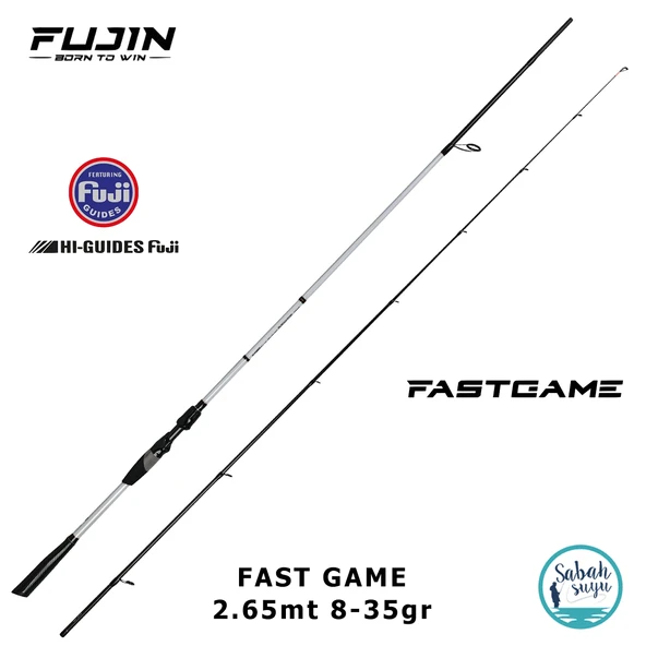 Fujin Fast Game 2.65mt 8-35gr (2P) Spin Kamış ürün görseli 1