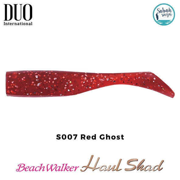 Duo Beach Walker Haul Shad Silikon Kuyruk 9.5 cm S007 Red Ghost ürün görseli 1