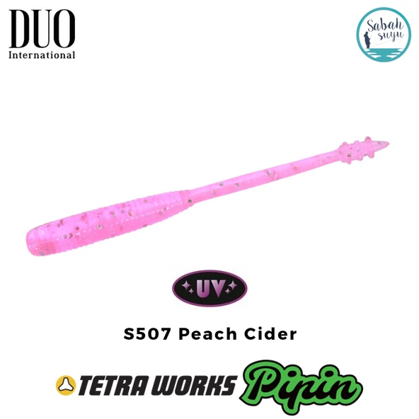 Duo Tetra Works Pipin LRF Silikon 45mm. S507 Peach Cider ürün görseli 1