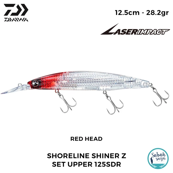 Daiwa SLS-Z Set Upper 125SDR-LI 12.5cm 28.2gr LI Red Head ürün görseli 1