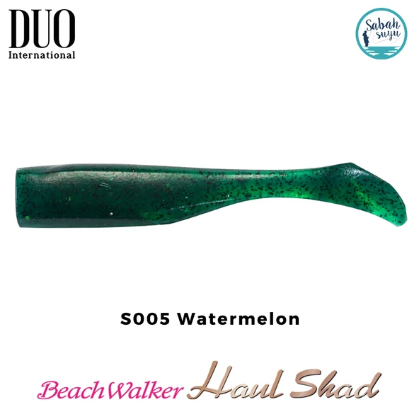 Duo Beach Walker Haul Shad Silikon Kuyruk 9.5 cm S005 Watermelon ürün görseli 1