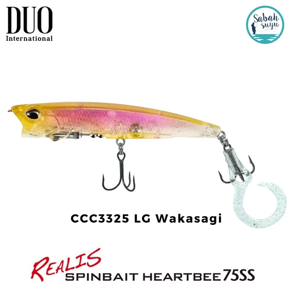 Duo Realis Spinbait Heartbee 75SS CCC3325 LG Wakasagi ürün görseli 1