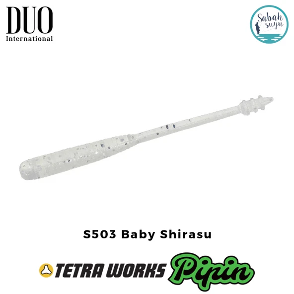 Duo Tetra Works Pipin LRF Silikon 45mm. S503 Baby Shirasu ürün görseli 1