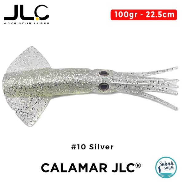 JLC Calamar Yedek Gövde 22.5cm 100gr #10 Silver Silikon Kalamar ürün görseli 1