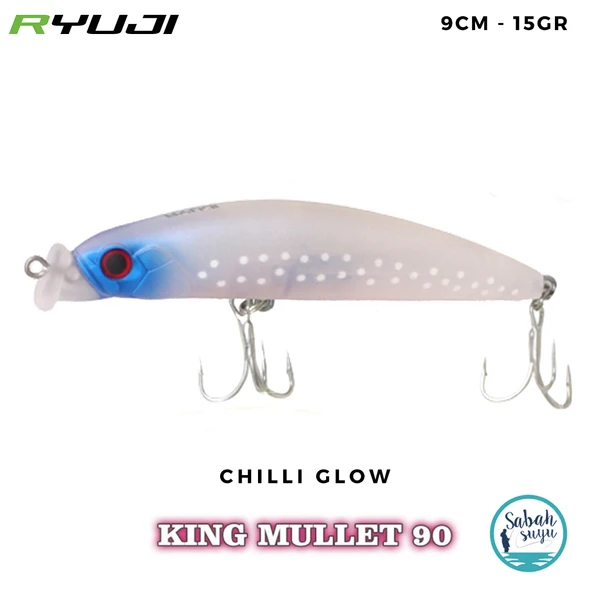 Ryuji King Mullet 90F 9cm 15gr Chilli Glow ürün görseli 1