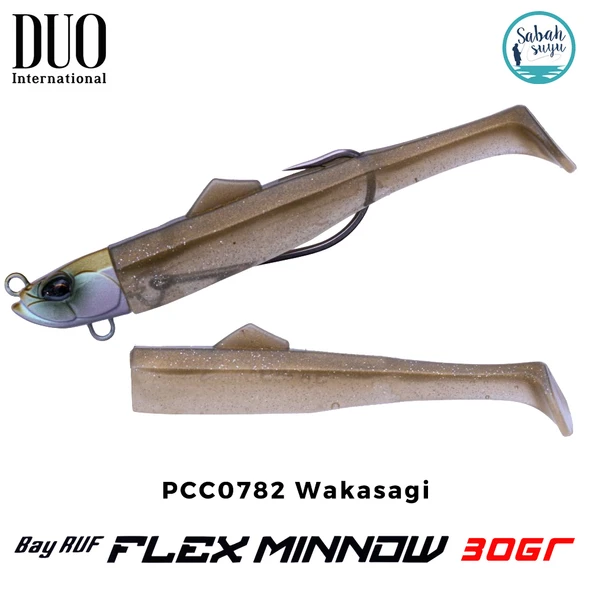 Duo Bay Ruf Flex Minnow ZN 30gr 14.5cm Combo (2+1) PCC0782 Wakasagi ürün görseli 1