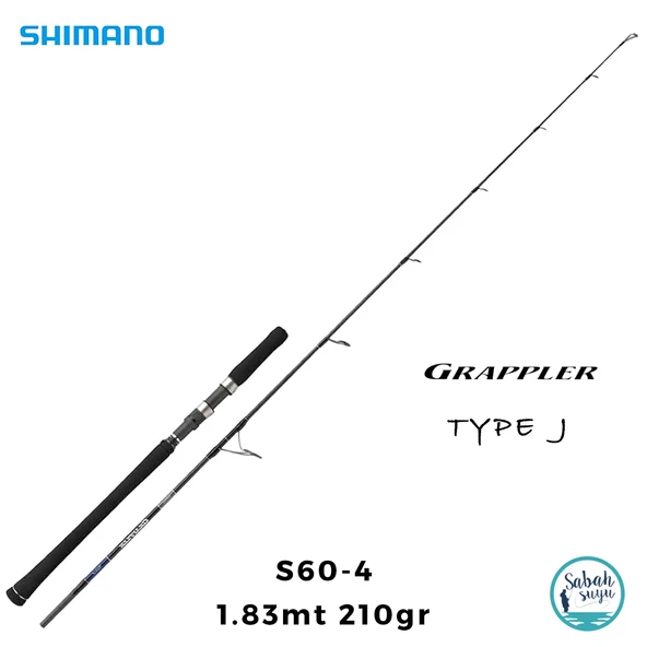 Shimano Grappler Type J S60-4 1.83mt 210gr (S2P) Jigging Kamış ürün görseli 1