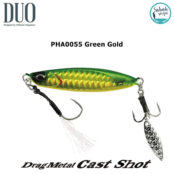 Duo Drag Metal Cast Shot Jig 40gr PHA0055 Green Gold ürün görseli 1