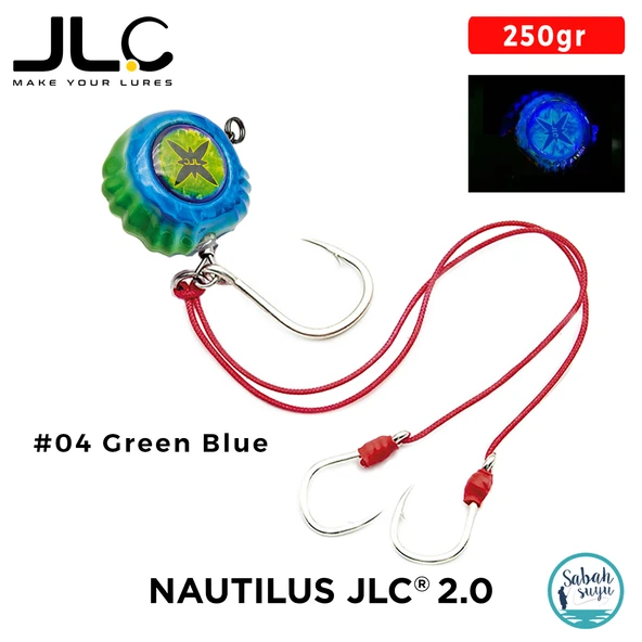 JLC Nautilus 2.0 Live Kabura Set 250gr #04 Green Blue ürün görseli 1