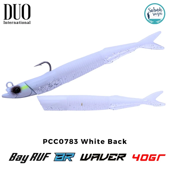Duo Bay Ruf BR Waver ZN 40gr 19.5cm Combo (2+1) PCC0783 White Back ürün görseli 1
