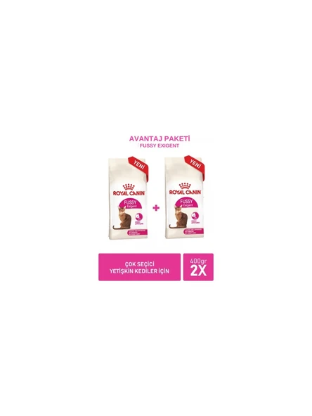 Royal Canin Seçici Kediler İçin Exigent Yetişkin Kedi Kuru Maması 400 GRAM X 2 ADET ürün görseli 1
