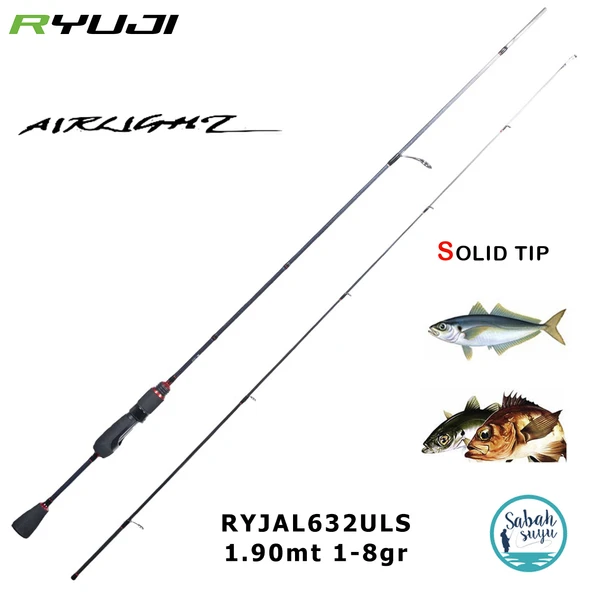 Ryuji Airlight 1.90mt 1-8gr (2P) LRF Kamış ürün görseli 1