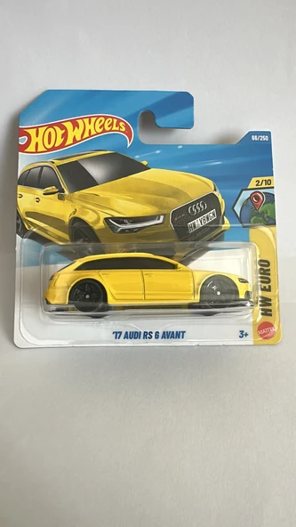 Hot Wheels 17 Audi RS 6 Avant Sarı ürün görseli 1