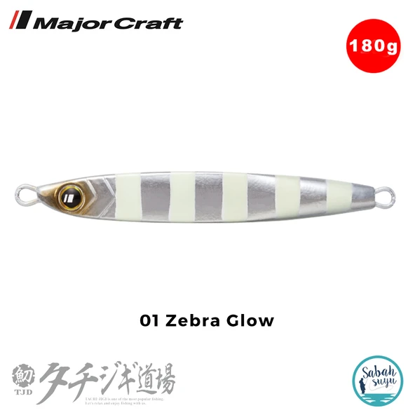 Major Craft Jigpara TJD-ST 180gr #01 Zebra Glow ürün görseli 1