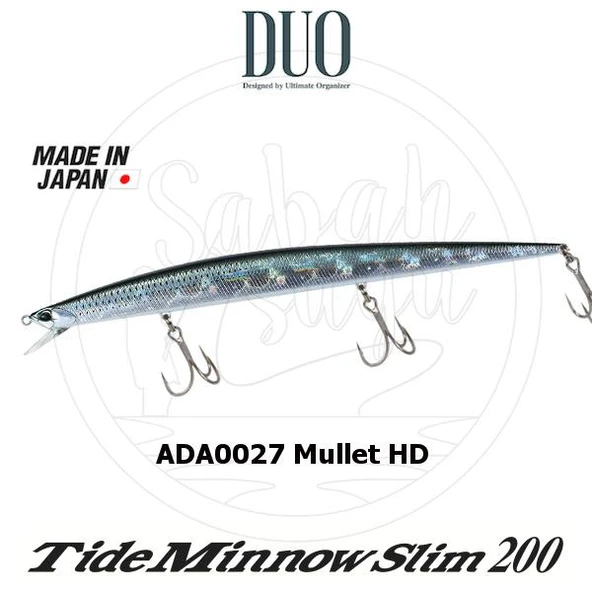 Duo Tide Minnow Slim 200 ADA0027 Mullet HD ürün görseli 1