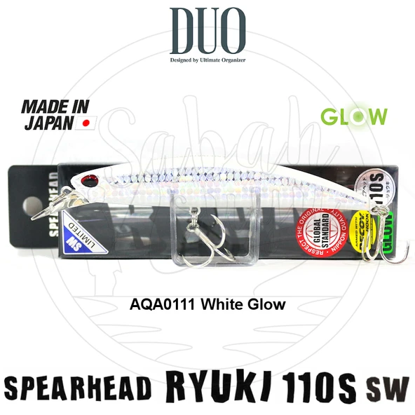 Duo Spearhead Ryuki 110S SW AQA0111 White Glow ürün görseli 1