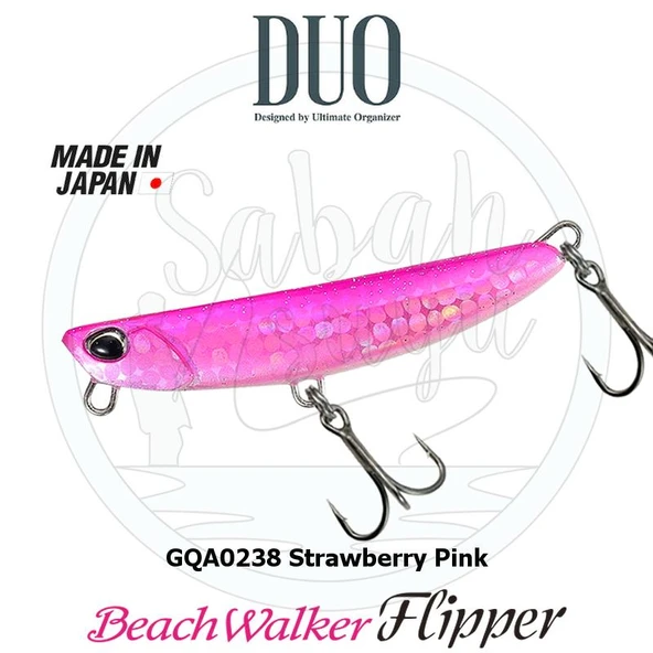 Duo Beach Walker Flipper 32 Jig Sahte Yem GQA0238 Strawberry Pink ürün görseli 1