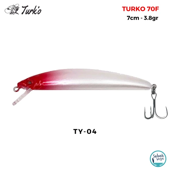 Turko 70mm 3.8gr Maket Balık TY-04 ürün görseli 1