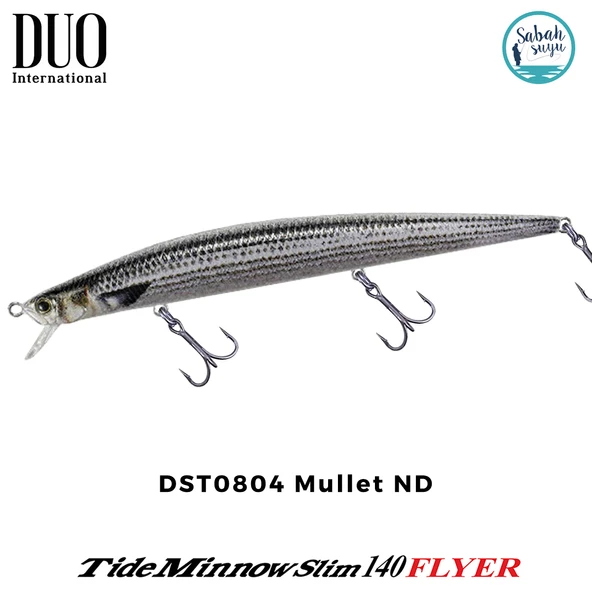 Duo Tide Minnow Slim 140 FLYER DST0804 Mullet ND ürün görseli 1