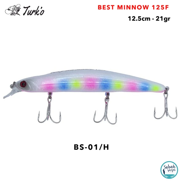 Turko Best Minnow 125F 21gr BS-01-H ürün görseli 1