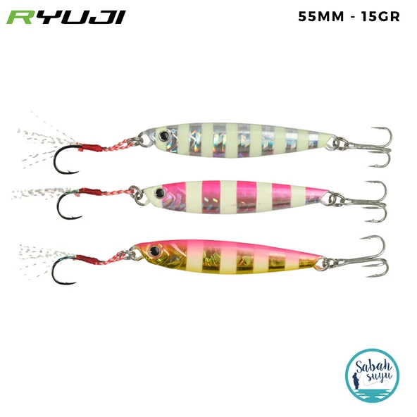 Ryuji Jig King Zebra Mix 55mm 15gr (3 Adet) ürün görseli 1