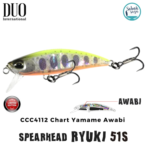 Duo Spearhead Ryuki 51S CCC4112 Chart Yamame Awabi ürün görseli 1