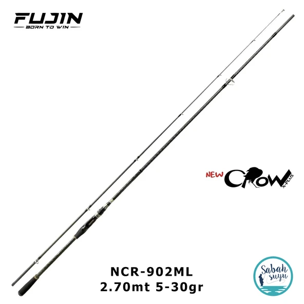 Fujin New Crow NCR-902ML 2.70mt 5-30gr X-Plus (2P) Spin Kamış ürün görseli 1