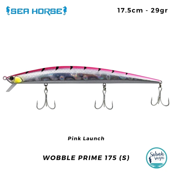 Sea Horse Wobble Prime 175 (S) 17.5cm 29gr Pink Launch ürün görseli 1