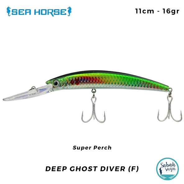 Sea Horse Deep Ghost Diver (F) 11cm 16gr Super Perch ürün görseli 1