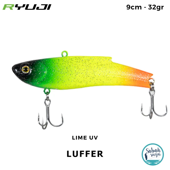 Ryuji Luffer Vibrasyon Jig 9cm 32gr Lime UV ürün görseli 1