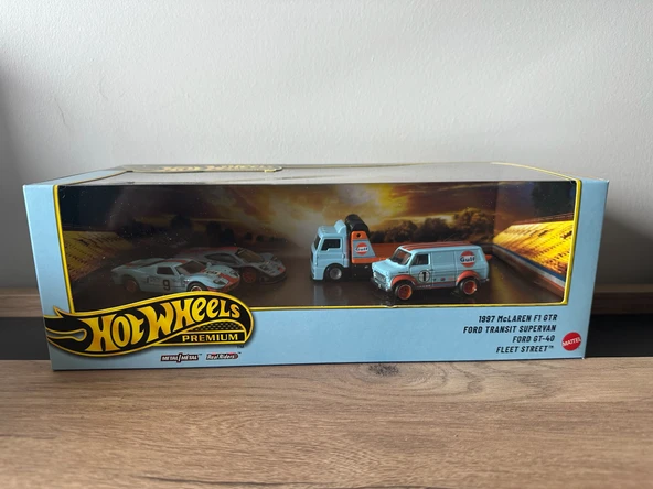 Hot Wheels Gulf 4 lü Diorama ürün görseli 1