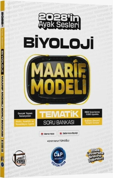 Çap Maarif Tematik  Biyoloji ürün görseli 1