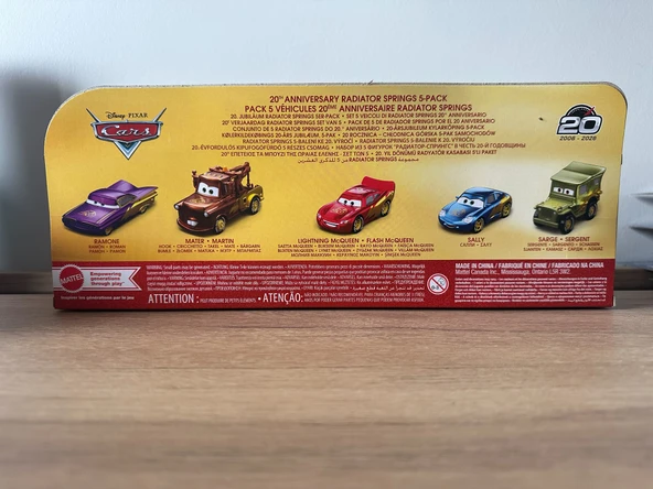 Hot Wheels Radiator Springs 5li Set - Resim 2
