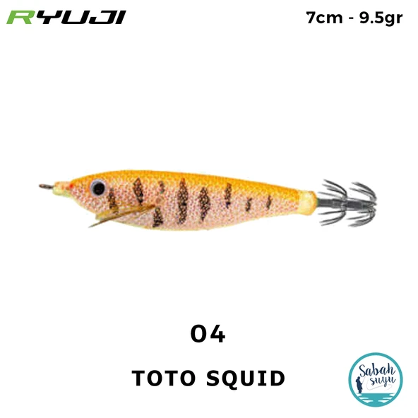 Ryuji Toto Squid 7cm 9.5gr Kalamar Zokası #04 ürün görseli 1