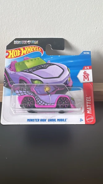 Hot Wheels Monster High Ghoul Acik Pembe ürün görseli 1