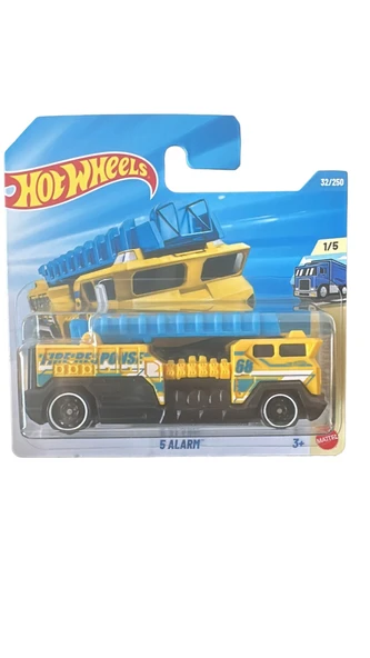 Hot Wheels 5 Alarm Sarı ürün görseli 1