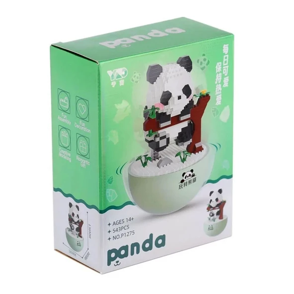 Panlos Panda Model 510 Parça Block Oyuncak P1274 ürün görseli 1
