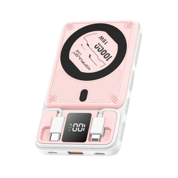 M25w 10.000 Mah 20w Pd Magsafe Powerbank - Pembe ürün görseli 1