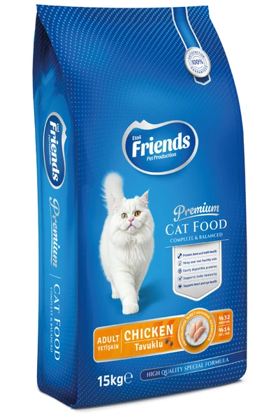 Premium 15 Kg Tavuklu Yetişkin Kedi Maması ürün görseli 1