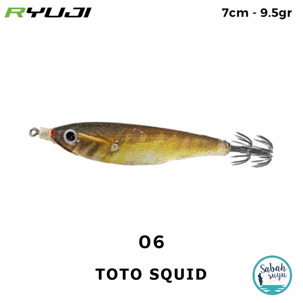 Ryuji Toto Squid 7cm 9.5gr Kalamar Zokası #06 ürün görseli 1