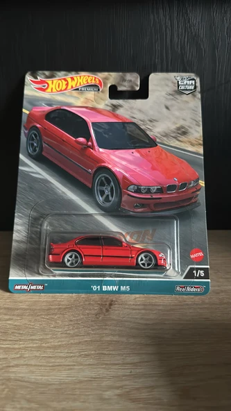 Hot Wheels Premium 01 BMW M5 E39 ürün görseli 1