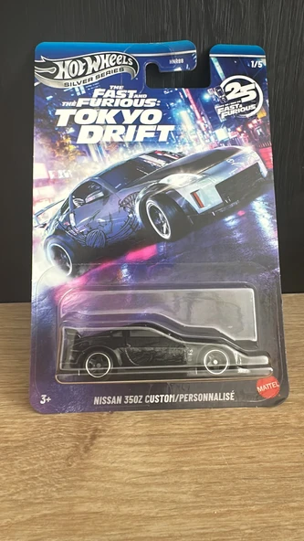 Hot Wheels Nissan 350Z Custom Tokyo Drift ürün görseli 1