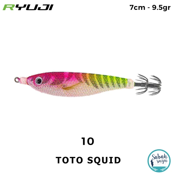 Ryuji Toto Squid 7cm 9.5gr Kalamar Zokası #10 ürün görseli 1