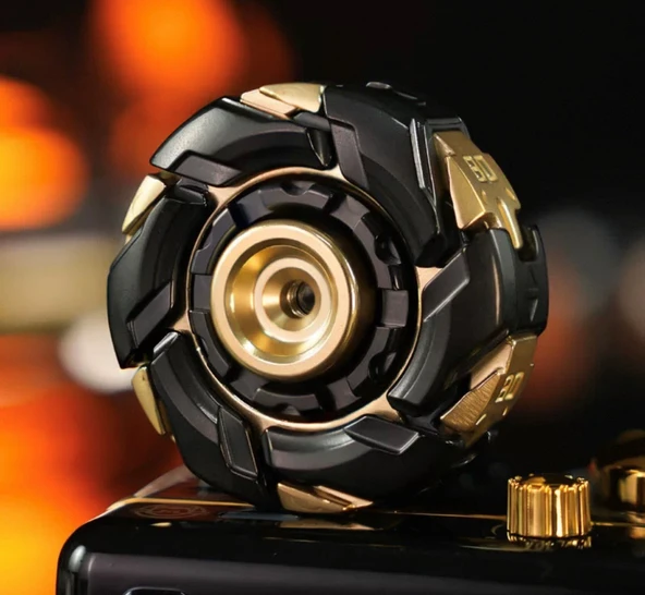 EDC Yeni Nesil Stres Çarkı Angry 08 (Black Gold) ürün görseli 1