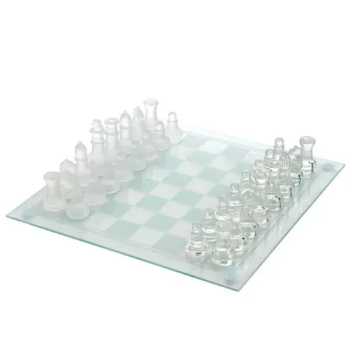 Cam Satranç Takımı 25*25cm ürün görseli 1